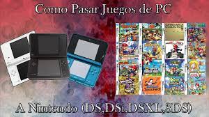 Large collection of nintendo ds roms (nds roms) available for download. Como Pasar Juegos De Tu Pc A Nintendo Ds Dsi Dsixl 3ds L Bien Explicado L Actualizado 2018 Youtube