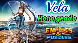 It takes a lot of food/iron to do that, even after the october 2020 change that gave you a 20% refund of the food/iron put in if you use a token to remove emblems. Vela Hero Grade Empires And Puzzles 2020 Youtube