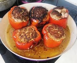 Gefullte Paprika Von Moerten Chefkoch Rezepte Gefullte Paprika Essen Und Trinken