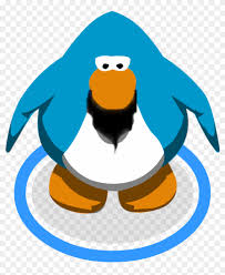 This little browser game, launched in 2005 and acquired by disney in 2007, centered on at certain times, a penguin can get abducted by aliens. Beard Clipart Club Penguin Club Penguin Blue Penguin Png Download 2693005 Pikpng