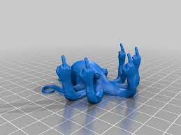 Fucktopus Smoothed Easy To Print Hands By Masterfx Thingiverse 3d Printing Diy 3d Printing Art 3d Printer