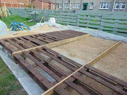 It is relatively affordable to make. Pallet Deck With Fire Pit Hometalk