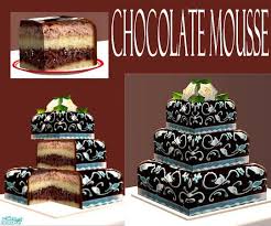 Eris3000 S Chocolate Mousse Wedding Cake Chocolate Mousse Edible Cake Cake