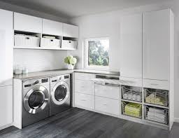 Here are 50 great laundry room ideas that can help you think, plan, dream and envision the kind of space you want that will fit into almost any floorpan, no matter the size of space you live in. Laundry Room Cabinets Storage Ideas California Closets