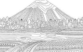 Supercoloring.com is a super fun for all ages: Mountains Coloring Pages Coloring Pages For Kids And Adults