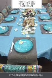 Thai Tablescape To Thai For Tablescapes Fall Outdoor Decor Love Decorations