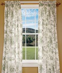Lenoxdale Toile Rod Pocket Curtains French Country Curtains Traditional Window Treatments Country Curtains