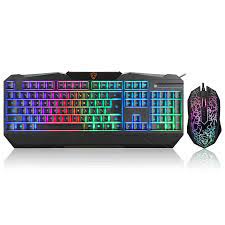 Motospeed S69 Gaming Keyboard And Mouse Set With Rainbow Backlight Gaming Keyboard And Mouse Keyboard Keyboard And Mouse
