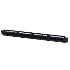 Panneau De Brassage A 24 Ports Cat6 1u Tableaux De Connexion Et Plaques Murales France