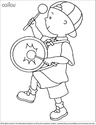 Birthday by theme, caillou, coloring pages, tv cartoons, tv cartoons coloring pages. Caillou 36198 Cartoons Printable Coloring Pages