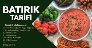 Batirik Ermenek Batirmasi Tarifi Yemek Yemek Tarifleri Saglikli
