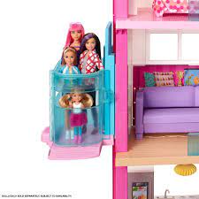 Con más de 1.20 metros de alto, esta casa viene completamente amoblada lista para que barbie se mude sin problemas! Barbie Estate Muneca Mega Casa De Los Suenos