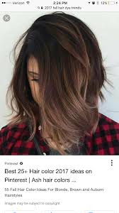 Brown rose gold hair color more #fall #haircolor #2017. Pin On Pelo