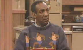 The sweaters were designed by koos van den akker, a nyc designer who is famous for his wild collaged garments. Cosby Sweater Best One According To Bill Cosby Poll Video