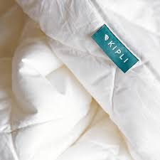 Couette douce et chaude pour l'hiver, garnissage neuf 100% duvet d'oie haute qualité 250 g/m² , enveloppe satin de coton. Lyocell Bettdecke Kipli Kuschelig Weich Bezug Aus Bio Baumwolle