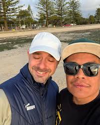 Happy new year! The cold wind did not deter us from a new years beach walk.  #happynewyear #altonabeach #letsgo