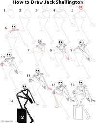 On this page presented 33+ jack skellington silhouette photos and images free for download and editing. How To Draw Jack Skellington Step By Step Pictures