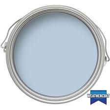 Homebase Weathercoat Summer Blue Smooth Matt Masonry Paint