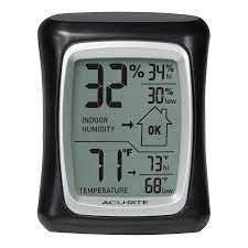 Indoor analog humidity temperature meter gauge thermometer hygrometer household. Acurite Indoor Digital Thermometer Hygrometer With Temperature And Humidity Gauge 00325 Walmart Com Walmart Com