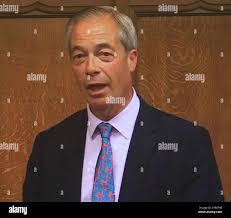 Nigel Farage, député européen, chef de l'UKIP, s'adresse aux délégués à la  Conférence du Printemps de l'UKIP aux Winter Gardens à Margate avec : Nigel  Farage, député européen où : Margate, Royaume-Uni