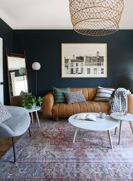 Dark And Moody Living Room Inspiration Accent Walls In Living Room Living Room Inspiration Blue Living Room