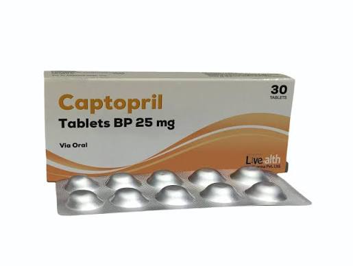 Captopril 25 Mg Tablet at ₹ 500/box | Cardiovascular Medicine in Nagpur | ID: 2854150276091