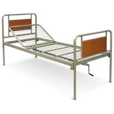 Letto ospedaliero ortopedico per anziani, disabili e invalidi con una manovella per l'elevazione dello schienale. Letto Degenza Prezzi E Offerte Su Eprice