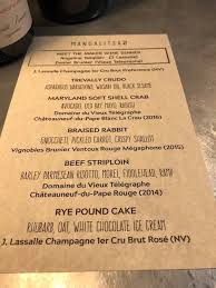 Mangalitsa Menu In Woodstock Vermont Usa