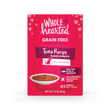 Shop chewy for low prices and the best food & treats similar to wholehearted dry food! Wholehearted Grain Free Tuna Recipe Flaked In Broth Wet Cat Food 2 8 Oz Case Of 12 Petco