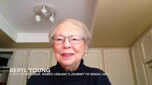 Beryl Young reads from A Boy From Acadie: Roméo LeBlanc's Journey to Rideau  Hall