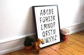 Just choose a template and start now. Abc Poster Fur Kinder Einfach Kostenlos Ausdrucken Abc Poster Abc Plakat Poster