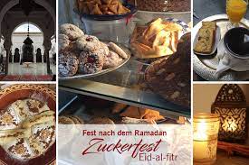 Zuckerfest Fest Nach Ramadan Eid Al Fitr Oriental Flair