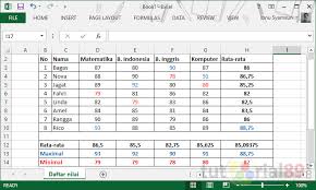 We did not find results for: Cara Menghitung Nilai Rata Rata Max Dan Min Di Excel Tutorial89