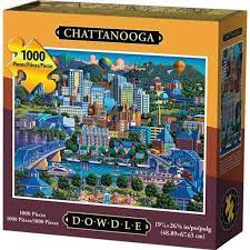 Dowdle folk art puzzles present a collection of travel inspired artwork by the prolific eric dowdle. Dowdle Jigsaw Puzzle Chattanooga 500 Piece Walmart Com Walmart Com