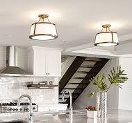 Hinkley 3521 Charlotte 1-lt 16" LED Semi-Flush Mount