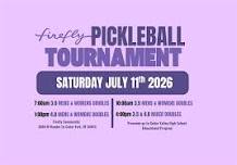 FireFly Pickleball Tournament | FUNDRAISER