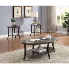 Furniture Of America Chetley Gray 3 Piece Coffee Table Set Coffee Table 3 Piece Coffee Table Set Furniture Of America