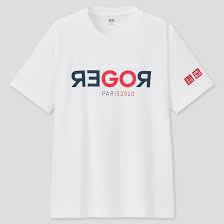 But because he's never stopped striving for the best. Roger Federer Paris 2020 Bedrucktes T Shirt Uniqlo