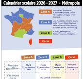 Vacances scolaires 2025-2026 et 2026-2027 - Métropole et ...