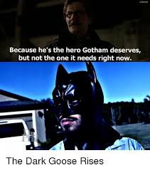 He's a silent guardian, a watchful protector.a dark knight. 25 Best Memes About Hes The Hero Gotham Deserves Hes The Hero Gotham Deserves Memes