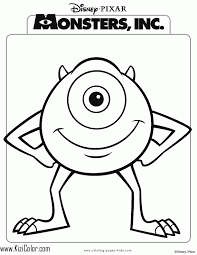 Everyone remembers the hilarious monsters inc. Monsters Inc Coloring Pages Kizi Coloring Pages