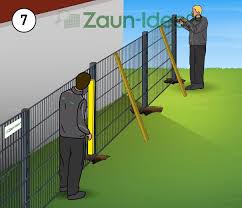 Zaun Mit Montage Zaun Montieren Lassen Zaun Idee