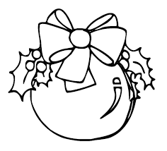 Kostenlose Malvorlage Weihnachten Grosse Christbaumkugel Zum Ausmalen