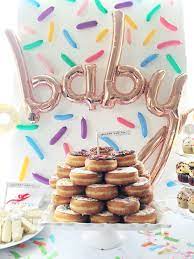 Sprinkles And Donuts Theme Baby Shower Junerose Photography Sprinkle Baby Shower Girl Baby Sprinkle Decorations Sprinkle Baby Shower