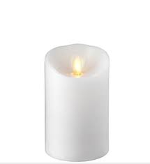 Find great deals on ebay for white flameless candle. 3 Inch Diameter White Moving Flame 4 Inch Candle Remote Ready