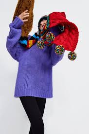 Zara Dan 5 Ponponlu Patchwork Atki Resmi Zara Orgu Orgu Modelleri