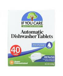 Check spelling or type a new query. If You Care Dishwasher Tablets 1 Each 40 Ct