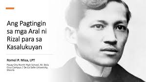 PDF) Ang Pagtingin sa mga Aral ni Rizal para sa Kasalukuyan