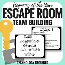 Escape Room Style Team Building Activity Perfect For Back To School This Escape Room Will Help St Escape Room Team Building School Team Building Escape Room