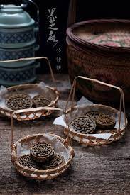 爱厨房的幸福之味 黑芝麻公仔饼black sesame gong zai bing asian desserts thai dessert food display